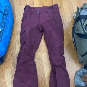 north face women’s XS insulated ski pants